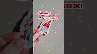 Stwórz świąteczny klimat przy pomocy naklejek short shortvideo shorts shortsvideo [upl. by Lach755]