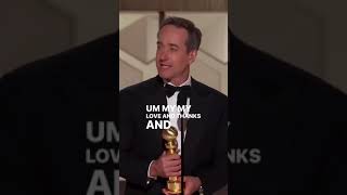 Matthew MacFadyen’s GOLDEN GLOBES Acceptance Speech shorts [upl. by Selinski354]