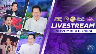 Live BacktoBack Program  November 6 2024 [upl. by Okier]