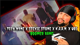 FIRST TIME LISTENING  Collabos x Tech N9ne x Stevie Stone x KAAN x Ubi  Boomer Rang [upl. by Leilani]