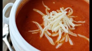 Kremalı Domates Çorbası  Kolay Tarif  Low Carb Tomato Soup Glutenfree [upl. by Arfihs]