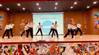 Math dance performance by students \mathdance school [upl. by Matelda]