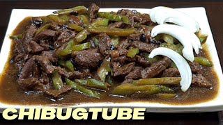 AMPALAYA CON CARNE  BEEF AMPALAYA  CHIBUGTUBE [upl. by Hars643]