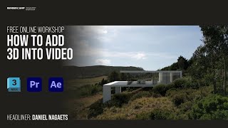 How to add 3D achitecture building into a reallife video [upl. by Drape]