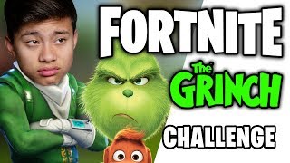 The GRINCH CHALLENGE In Fortnite Battle Royale MERRY CHRISTMAS [upl. by Novaj]