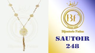 Sautoir 248 en Or 18 Carats [upl. by Fabe643]