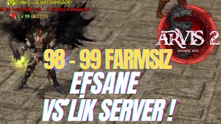 EFSANE VSLİK SERVERİN 2 SEZONU AÇILIYOR 98  99 FARMSIZ VSLİK SERVER   ARVİS2 metin2 metin2pvp [upl. by Atirehs782]