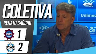 COLETIVA RENATO GAÚCHO  AO VIVO  Caxias x Grêmio  Campeonato Gaúcho 2024 [upl. by Frodeen]