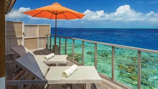 Water villa Oblu select at sangeli Maldives room tour واتر ویلای هتل ابلو سلکت مالدیو [upl. by Daryle]