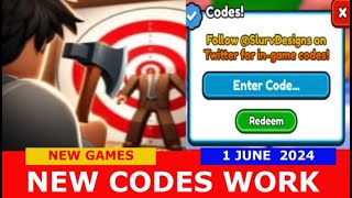 NEW CODES Target Practice Simulator ROBLOX  JUNE 1 2024 [upl. by Aihsein]