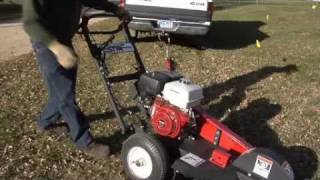 NorthStar Portable Stump Grinder with Honda Engine [upl. by Morissa]