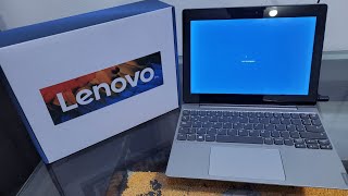 Unboxing Lenovo ideapad D33010IGL tablet lapdop 2 en 1 [upl. by Abigale732]