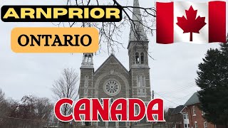 Arnprior Ontario Canada 4K Walking Tour  A Beautiful Town near Ottawa  4K Walking Tours [upl. by Denman]