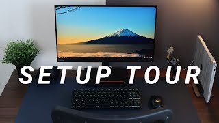 My Desk Setup Tour 2021 [upl. by Teyugn]