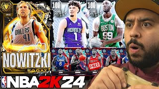 2K DID IT New Free 100 OVR Cards for Everyone and Free Invincible Players NBA 2K24 MyTeam Season 8 [upl. by Ecirum]