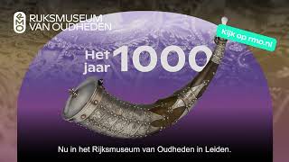 Tentoonstelling Het jaar 1000 trailer  Rijksmuseum van Oudheden [upl. by Suiluj]