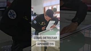 Como detectar apendicitis supervivencia curiosidades emergencia [upl. by Amitie]