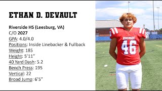 Ethan DeVault Sophomore Year Highlights 2024 [upl. by Mcintyre]