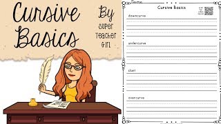 Cursive Writing for Beginners Cursive Basics [upl. by Leitnahs454]