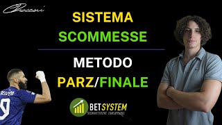 SISTEMA Scommesse Calcio INFALLIBILE  METODO 12 PARZIALE FINALE [upl. by Ellehcim]