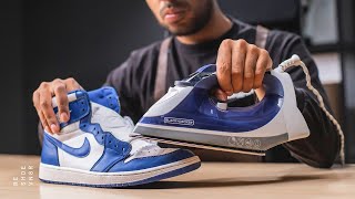 Air Jordan 1 Storm Blue Full Restoration With Vick Almighty [upl. by Nations]