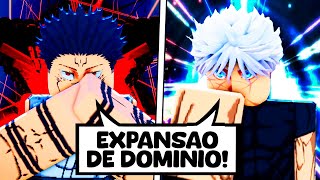 INSANIDADE RECRIAMOS A BATALHA FINAL DE GOJO E SUKUNA NO HEAVEN STAND REWORK ESCALA REAL [upl. by Nannaihr]