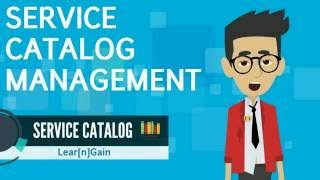 SERVICE CATALOG MANAGEMENT  Learn and Gain  Service Center and Computer Store examples [upl. by Aeriel]