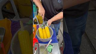 Incredible perfect corn cutting skills  Setia Alam Pasar malam Selangor Malaysia [upl. by Pellegrini816]