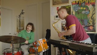 DANA AND ALDEN PLAY SOFT JAZZ IN LIVING ROOM [upl. by Tyree]