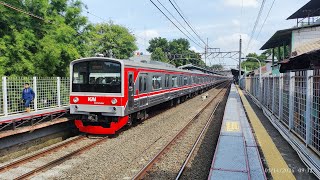 4K Tebet Station The Best of KRL Commuter Line Train Moments [upl. by Melany]