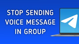 How To Delete Your Voice Message During Recording In Telegram On PC [upl. by Adlesirg133]