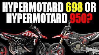 2024 Ducati Hypermotard 698 vs Hypermotard 950 Which is better Owner recommendation [upl. by Wojcik]