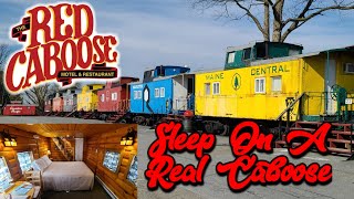 The Red Caboose Motel Full Review  Ronks Pa Amish Country [upl. by Nnad501]