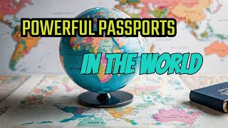 25 Most Powerful Passports in The World 2024 [upl. by Oirelav]