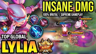 LYLIA BEST BUILD 2023  TOP GLOBAL LYLIA GAMEPLAY  MOBILE LEGENDS✓ [upl. by Steck]