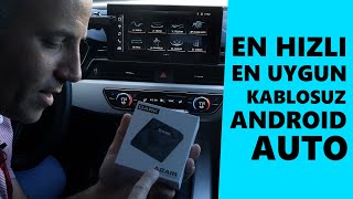 En Uygun Fiyata Kablosuz Android Auto  DARK A2 AIR [upl. by Hakeem]