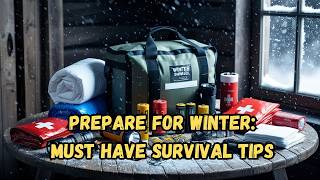 Preparing for Winter MUST HAVE Survival Tips [upl. by Brandes38]