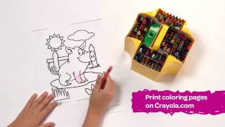 Crayola® Ultimate Crayon Collection Demo [upl. by Anneirda350]