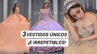 Vestidos de 15 años ¡Tres modelos únicos e irrepetibles  Ceremonias Barcelona [upl. by Ammej]