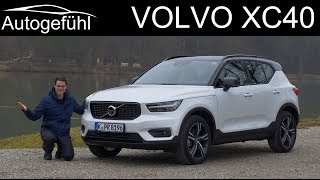 Volvo XC40 FULL REVIEW RDesign T5  Autogefühl [upl. by Siraf148]