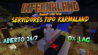 SERVIDORES TIPO KARMALAND INFERNALAND EVENTO MATAR MINOTAUROS MINECRAFT SERVER CON MODS [upl. by Dosi]