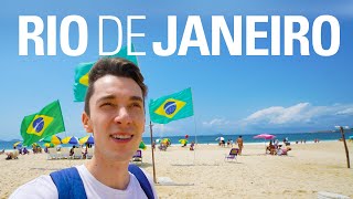 1 Day in Rio Copacabana vs Ipanema [upl. by Larkin14]