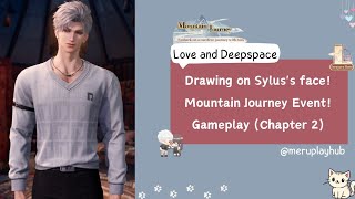 Drawing on Syluss face  Gameplay Part 2  Mountain Journey Event  Love and Deepspace sylus [upl. by Aisemaj317]