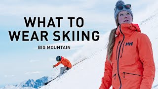 What to Wear Skiing Tips from Kaylin Richardson [upl. by Lrig]