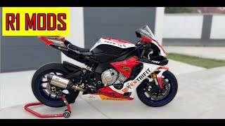 Installing BREMBO on my track R1  other modes┃S1E3┃R1 YEC [upl. by Enyak]