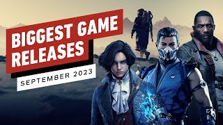 The Biggest Game Releases of September 2023 [upl. by Nanine]