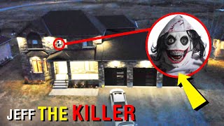 DRONE CATCHES JEFF THE KILLER SNEAKING INTO MY HOUSE YOU WONT BELIEVE THIS [upl. by Evie]