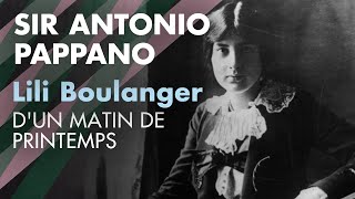 RCM Symphony Orchestra Sir Antonio Pappano conducts Lili Boulanger D’un matin de printemps [upl. by Eam369]