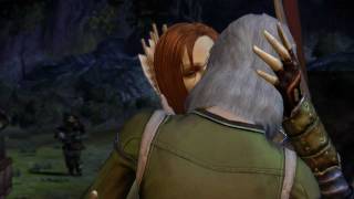 Dragon Age Origins Leliana Romance part 28 Inviting Leliana to Wardens tent [upl. by Kcirb911]