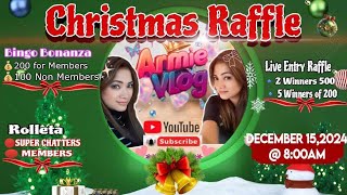 PROMOTING GRAND RAFFLE WITH ARMIE VLOG  BINGO with GCASH [upl. by Leelah]